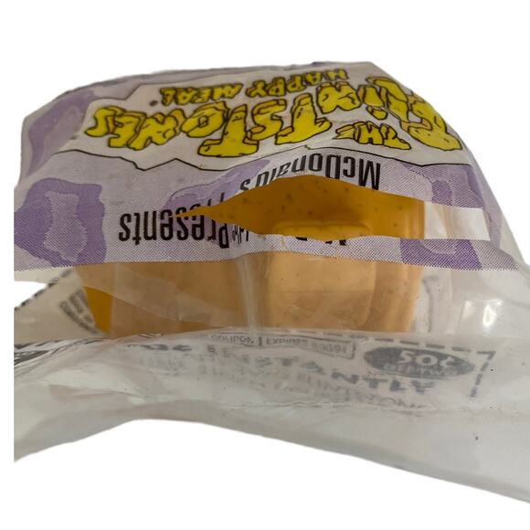 Vintage McDonald's The Flintstones Happy Meal Toys Set of 3 - Picture 3 of 7